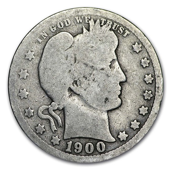 1900 Barber Quarter Good/VG 1900 Barber Quarter Good/VG